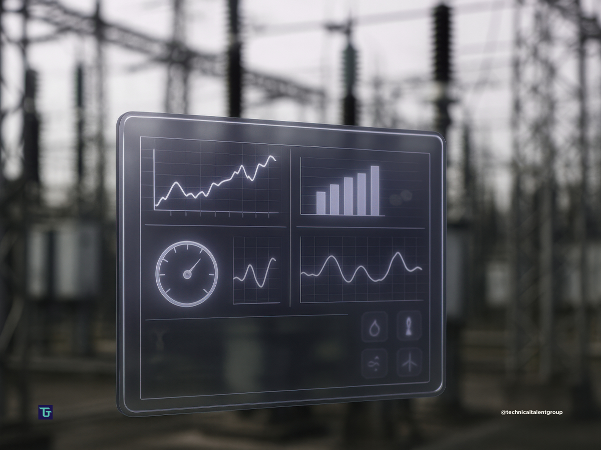 Retained vs contingency search decisions in Arizona supported by a digital dashboard showing key hiring and performance metrics.